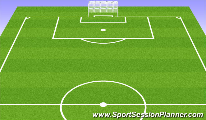 Football/Soccer Session Plan Drill (Colour): Screen 1