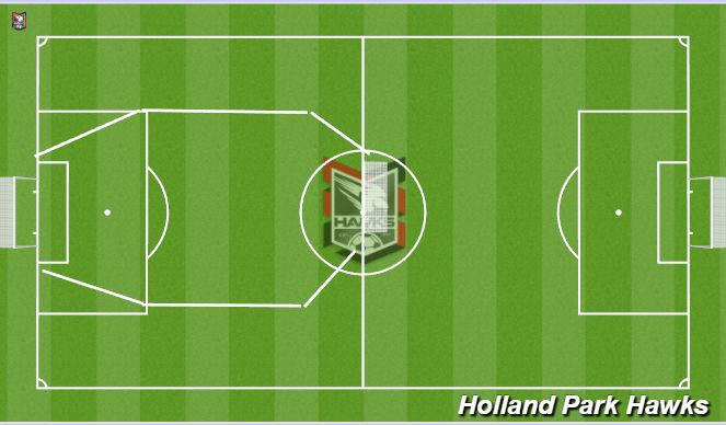 Football/Soccer Session Plan Drill (Colour): CAGE