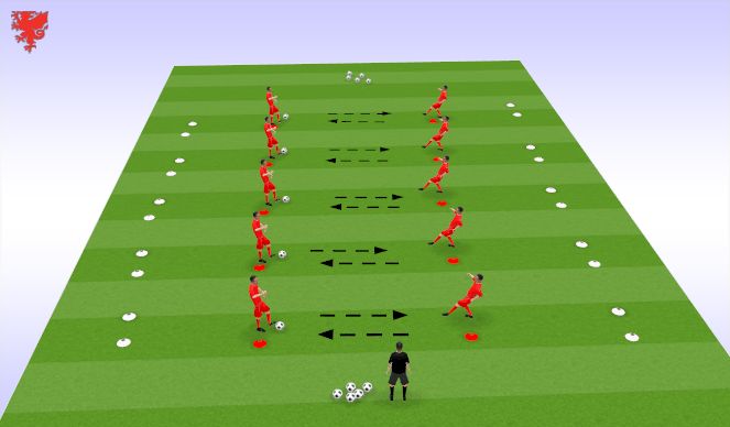 Football/Soccer Session Plan Drill (Colour): Screen 6