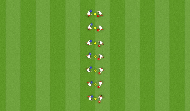 Football/Soccer Session Plan Drill (Colour): Reaction: Place own Cone