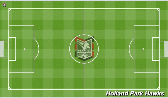 Football/Soccer Session Plan Drill (Colour): Frame