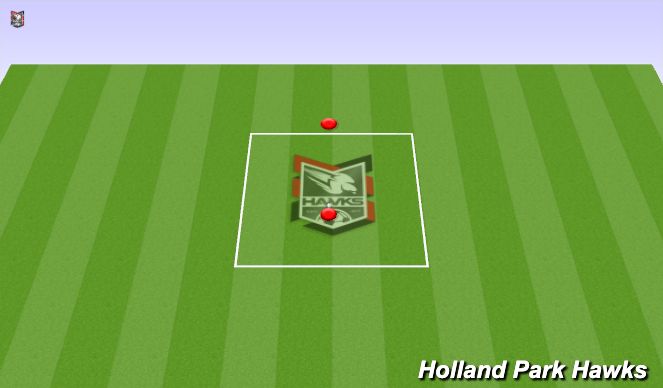 Football/Soccer Session Plan Drill (Colour): De Jong/Mbappe Pairs Work