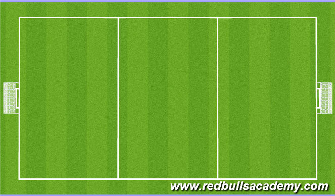 Football/Soccer Session Plan Drill (Colour): Practice 4