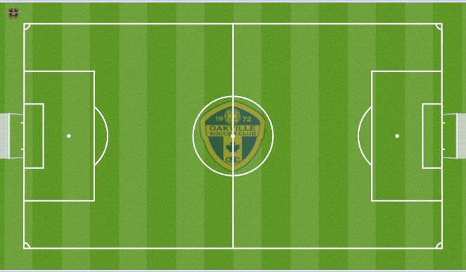 Football/Soccer Session Plan Drill (Colour): World Cup