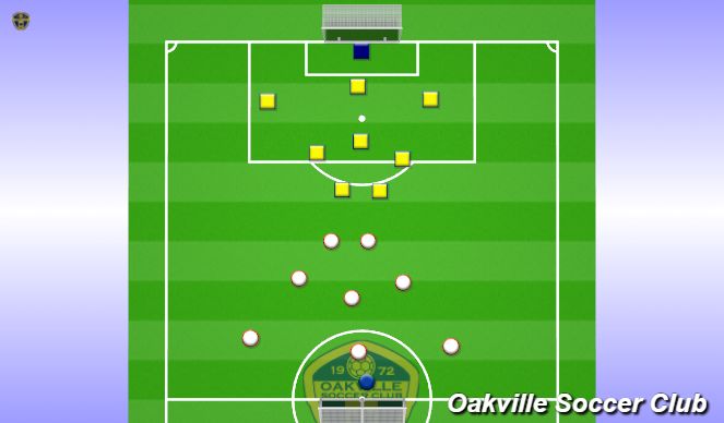 Football/Soccer Session Plan Drill (Colour): SSG