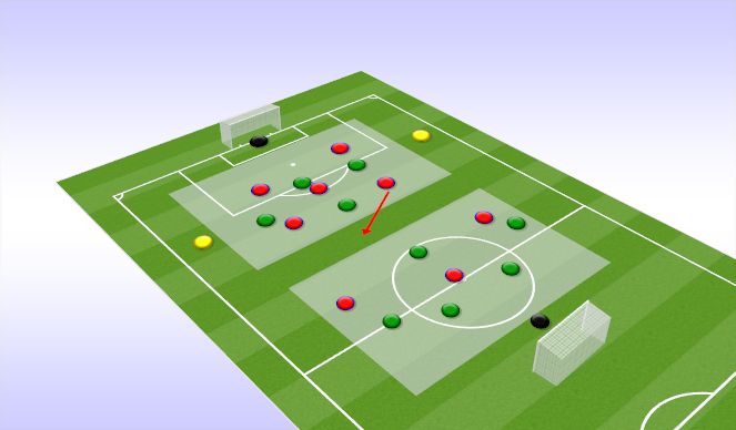 Football/Soccer Session Plan Drill (Colour): Pantalla 3