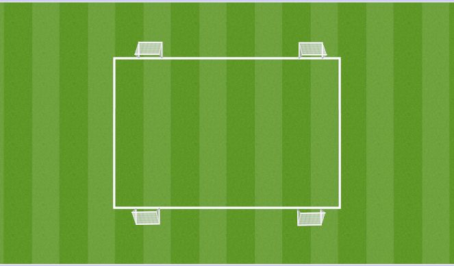 Football/Soccer Session Plan Drill (Colour): Wide Game