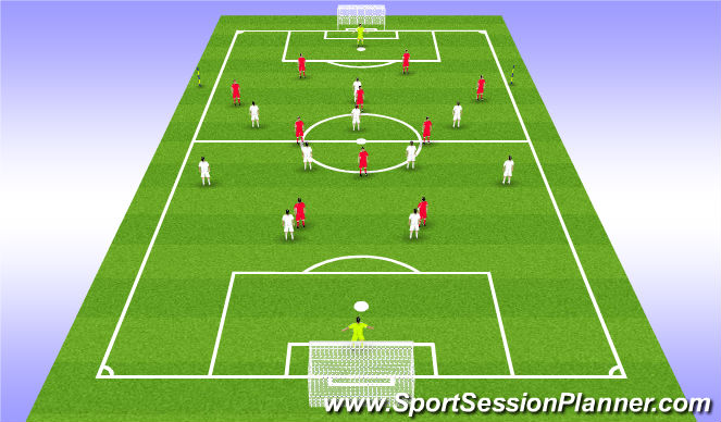 Football/Soccer Session Plan Drill (Colour): Screen 5