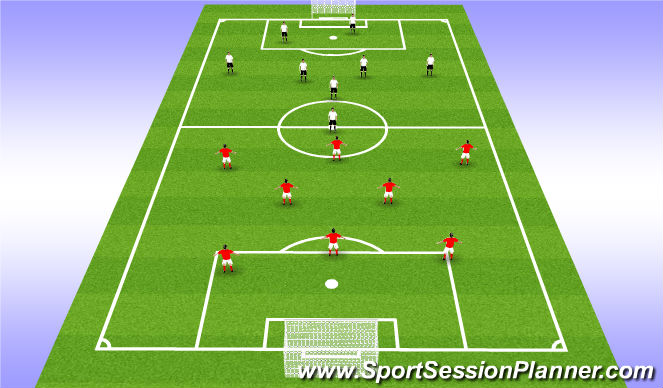 Football/Soccer Session Plan Drill (Colour): Screen 4