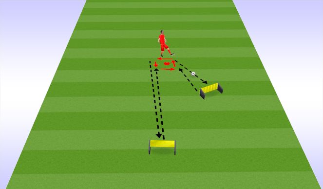 Football/Soccer Session Plan Drill (Colour): Screen 3