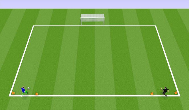 Football/Soccer Session Plan Drill (Colour): Exercise III