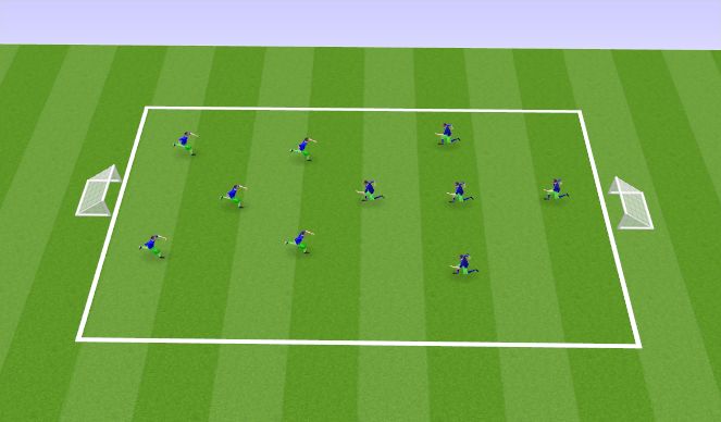 Football/Soccer Session Plan Drill (Colour): Game