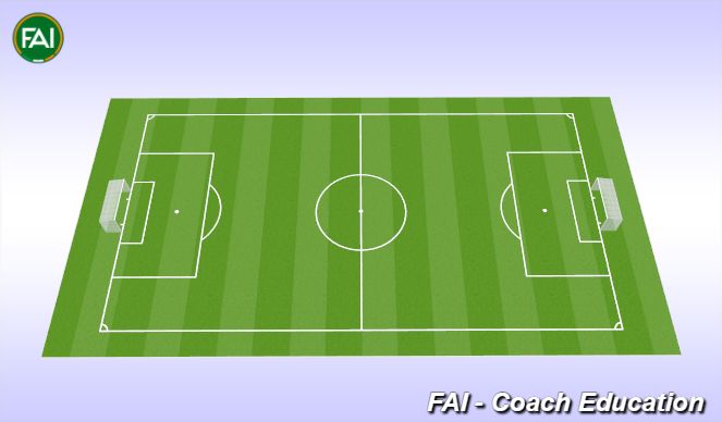 Football/Soccer Session Plan Drill (Colour): 8:24 - 45 Match 