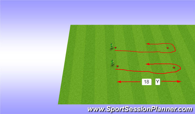 Football/Soccer Session Plan Drill (Colour): Screen 1