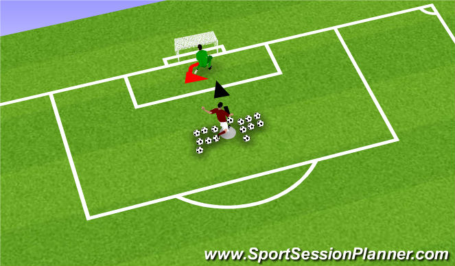 Football/Soccer Session Plan Drill (Colour): Screen 5