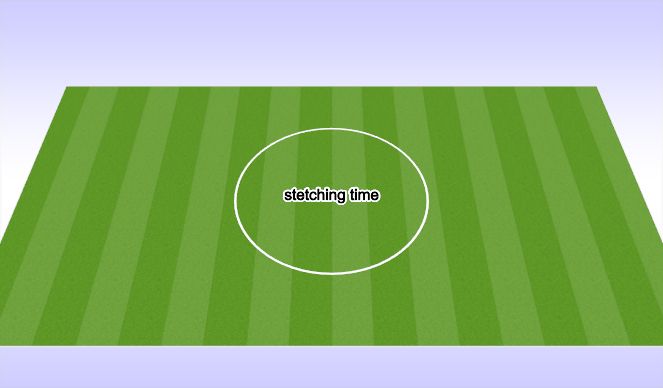 Football/Soccer Session Plan Drill (Colour): Cool-down