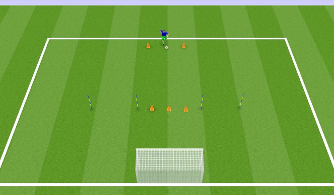 Football/Soccer Session Plan Drill (Colour): Exercise 4