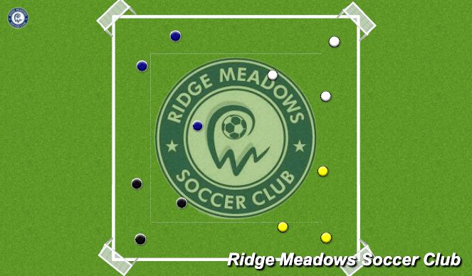 Football/Soccer Session Plan Drill (Colour): Activity 3