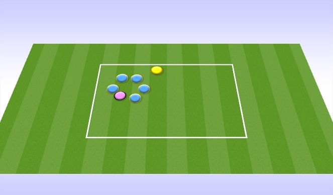 Football/Soccer Session Plan Drill (Colour): Screen 1