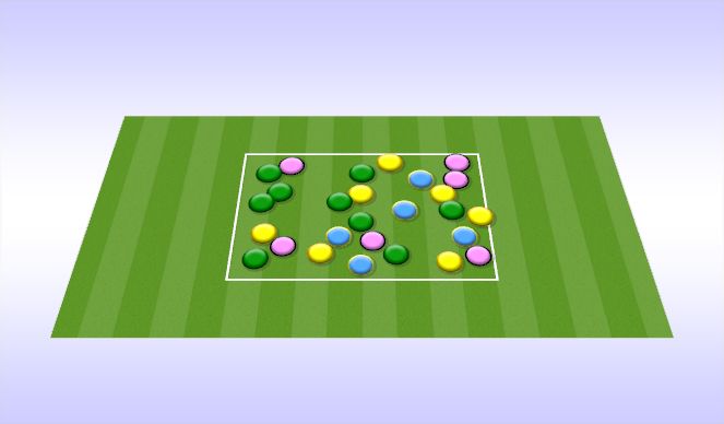 Football/Soccer Session Plan Drill (Colour): Screen 1