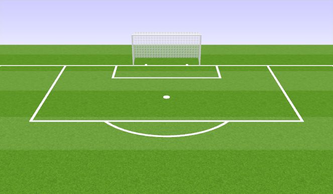 Football/Soccer Session Plan Drill (Colour): Dynamic Warmup