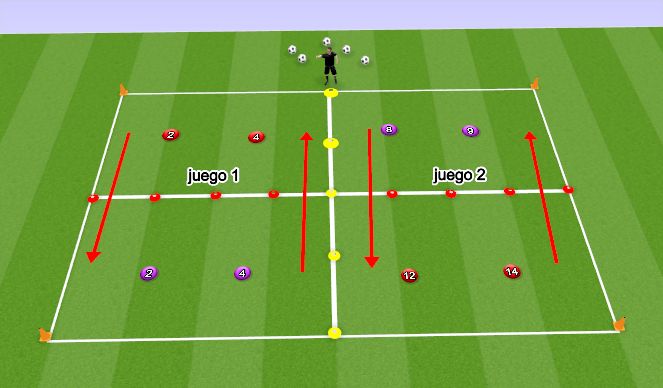 Football/Soccer Session Plan Drill (Colour): Screen 1
