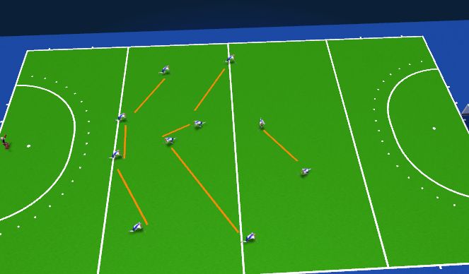 Hockey Session Plan Drill (Colour): outlet 2