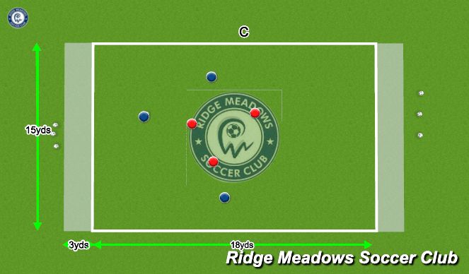 Football/Soccer Session Plan Drill (Colour): Arrival Game
