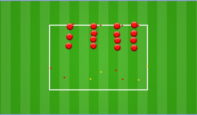 Football/Soccer Session Plan Drill (Colour): Dynamic