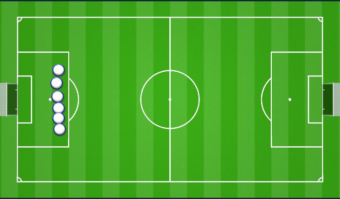Football/Soccer Session Plan Drill (Colour): Løb