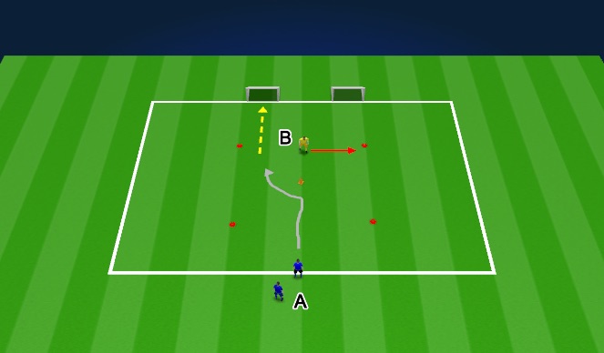 Football/Soccer Session Plan Drill (Colour): Screen 3