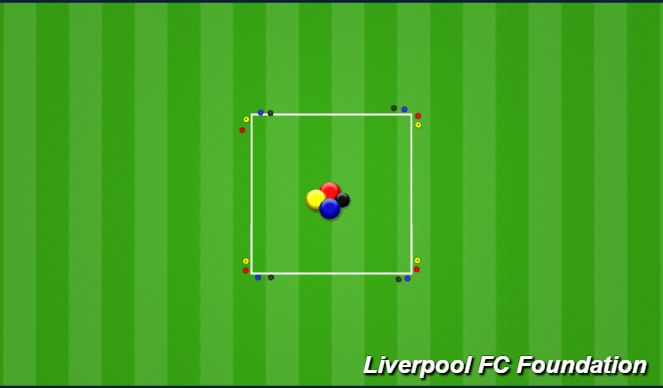 Football/Soccer Session Plan Drill (Colour): Screen 1