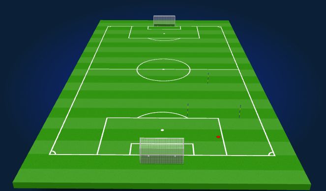 Football/Soccer Session Plan Drill (Colour): Pattern Play