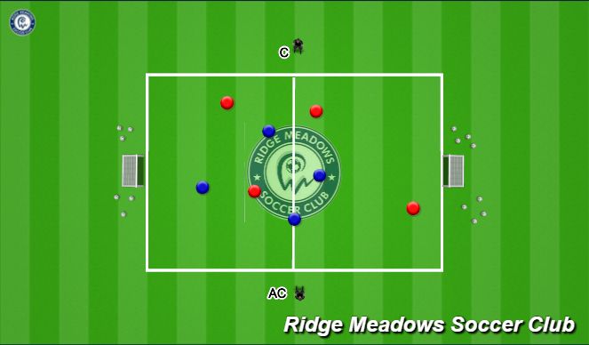 Football/Soccer Session Plan Drill (Colour): Final Game (20 Minutes)
