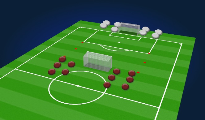 Football/Soccer Session Plan Drill (Colour): Screen 2