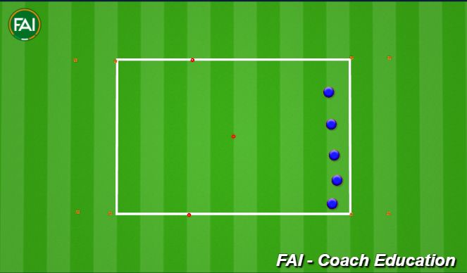 Football/Soccer Session Plan Drill (Colour): Explosive Preparatory Exercises