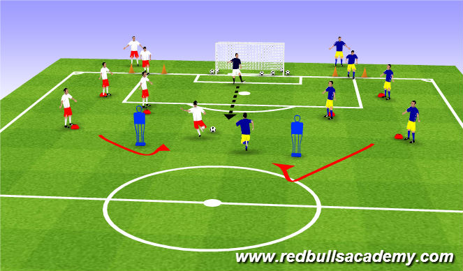 Football/Soccer Session Plan Drill (Colour): World's Greatest Game