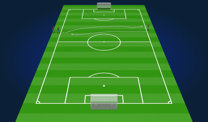 Football/Soccer Session Plan Drill (Colour): Fitness