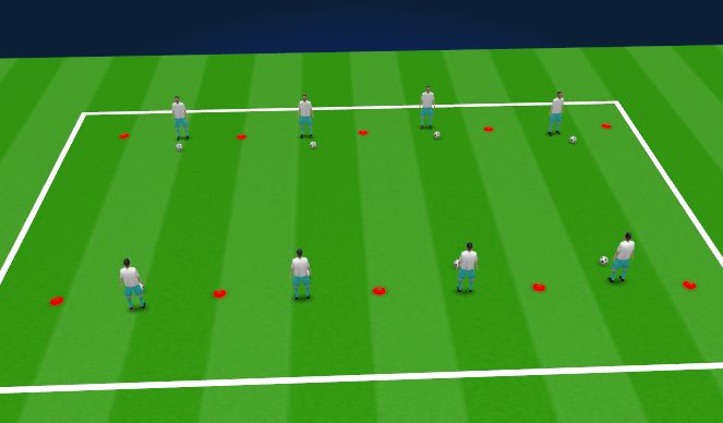 Football/Soccer Session Plan Drill (Colour): Screen 1