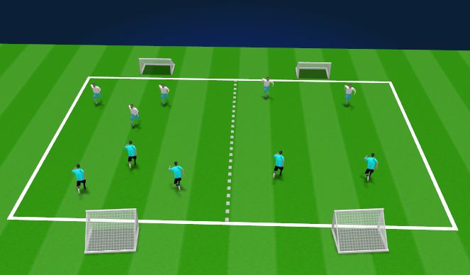 Football/Soccer Session Plan Drill (Colour): Screen 1