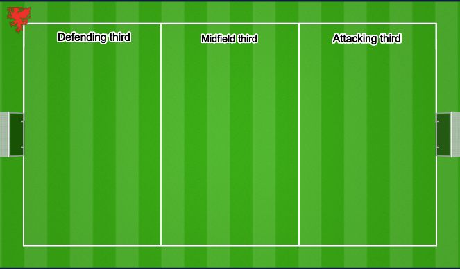 Football/Soccer Session Plan Drill (Colour): SSG