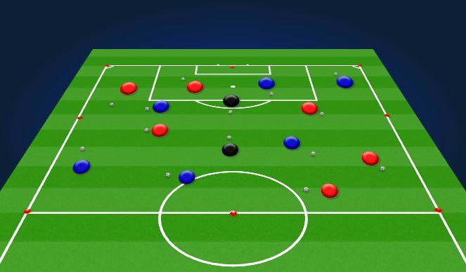 Football/Soccer Session Plan Drill (Colour): Ball Manipulation 