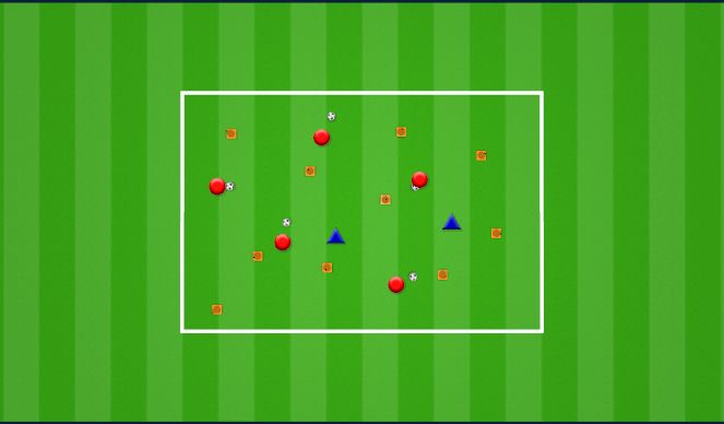 Football/Soccer Session Plan Drill (Colour): Technical