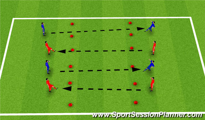 Football/Soccer Session Plan Drill (Colour): Black hole Passing