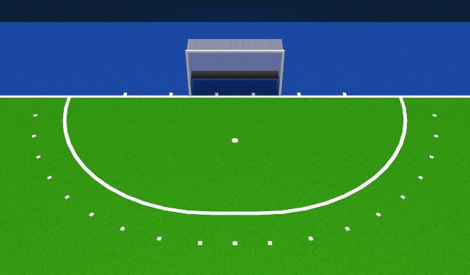 Hockey Session Plan Drill (Colour): Doelen