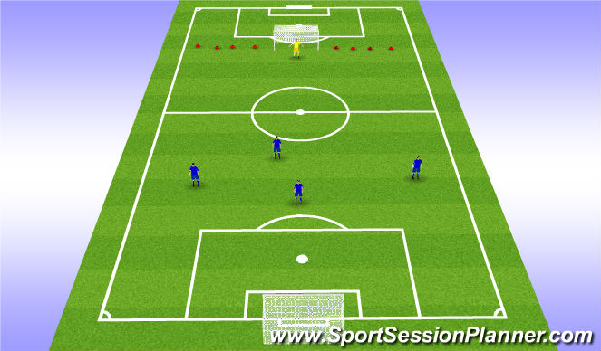 Football/Soccer Session Plan Drill (Colour): Game