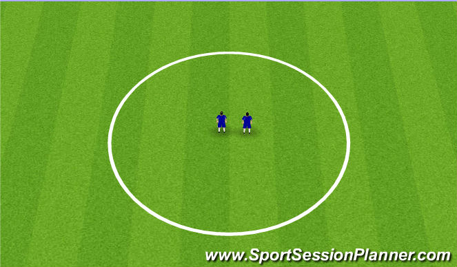 Football/Soccer Session Plan Drill (Colour): Screen 1