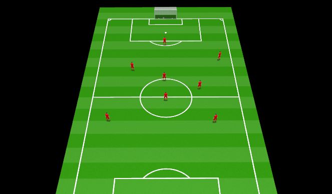 Football/Soccer Session Plan Drill (Colour): Animation 1