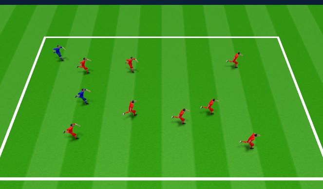 Football/Soccer Session Plan Drill (Colour): Screen 1