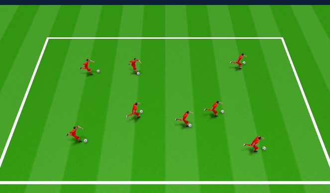 Football/Soccer Session Plan Drill (Colour): Screen 2